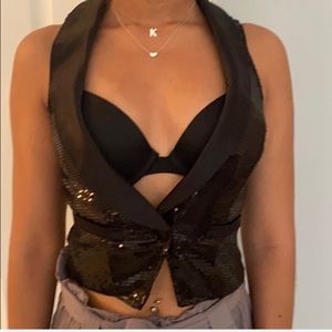 FOREVER 21 sequin vest ✨